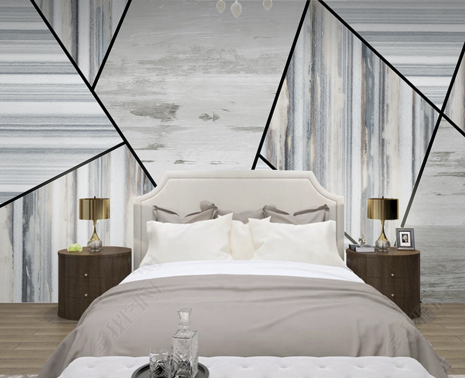 3D Simple Black WG267 Wall Murals