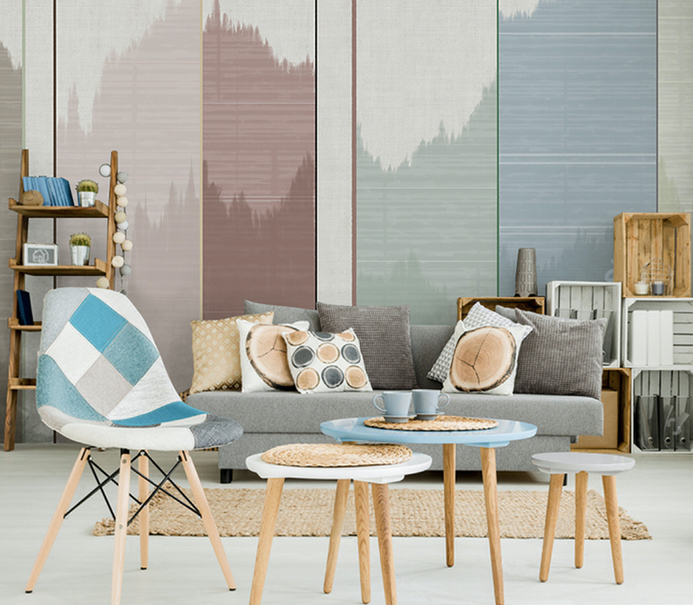 3D Color Building WG106 Wall Murals