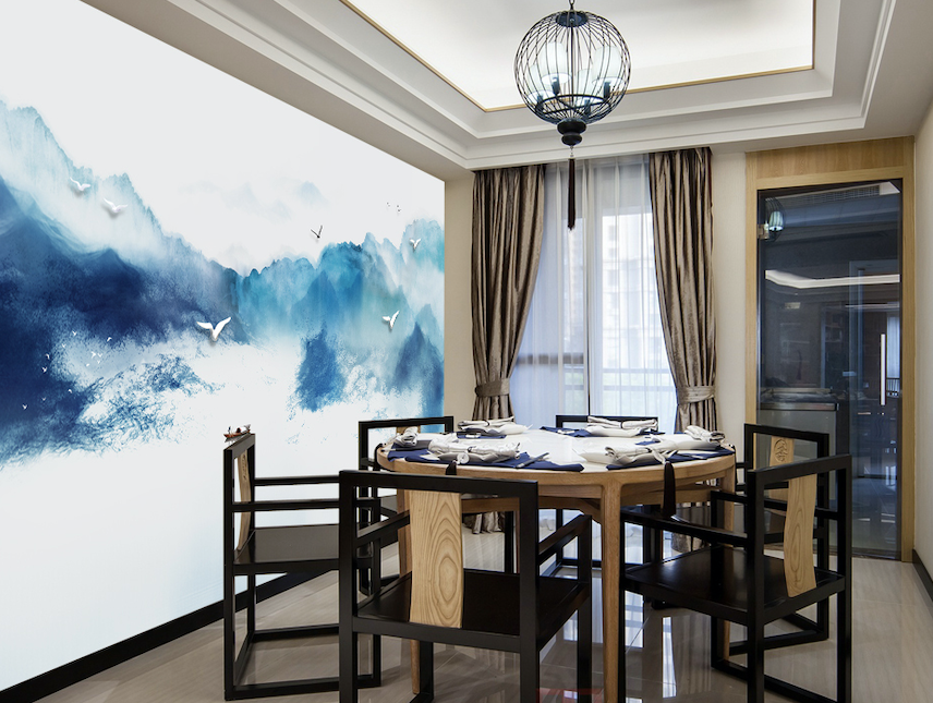 3D Valley Birds WG017 Wall Murals