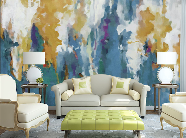 3D Color Graffiti WG100 Wall Murals