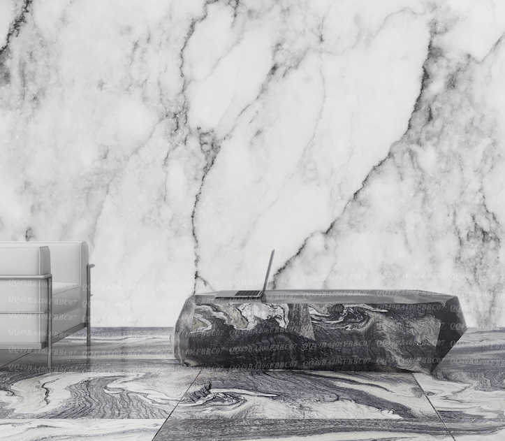 3D Black Strips WG120 Wall Murals