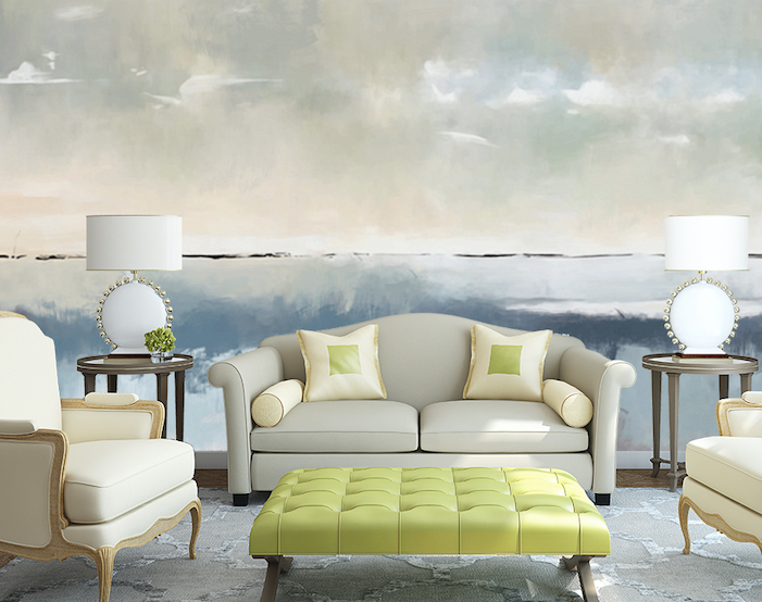 3D Painted Sea WG142 Wall Murals