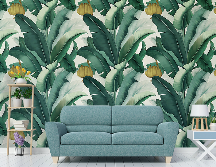 3D Green Plant WG152 Wall Murals