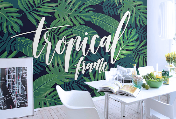 3D Green Plant WG249 Wall Murals