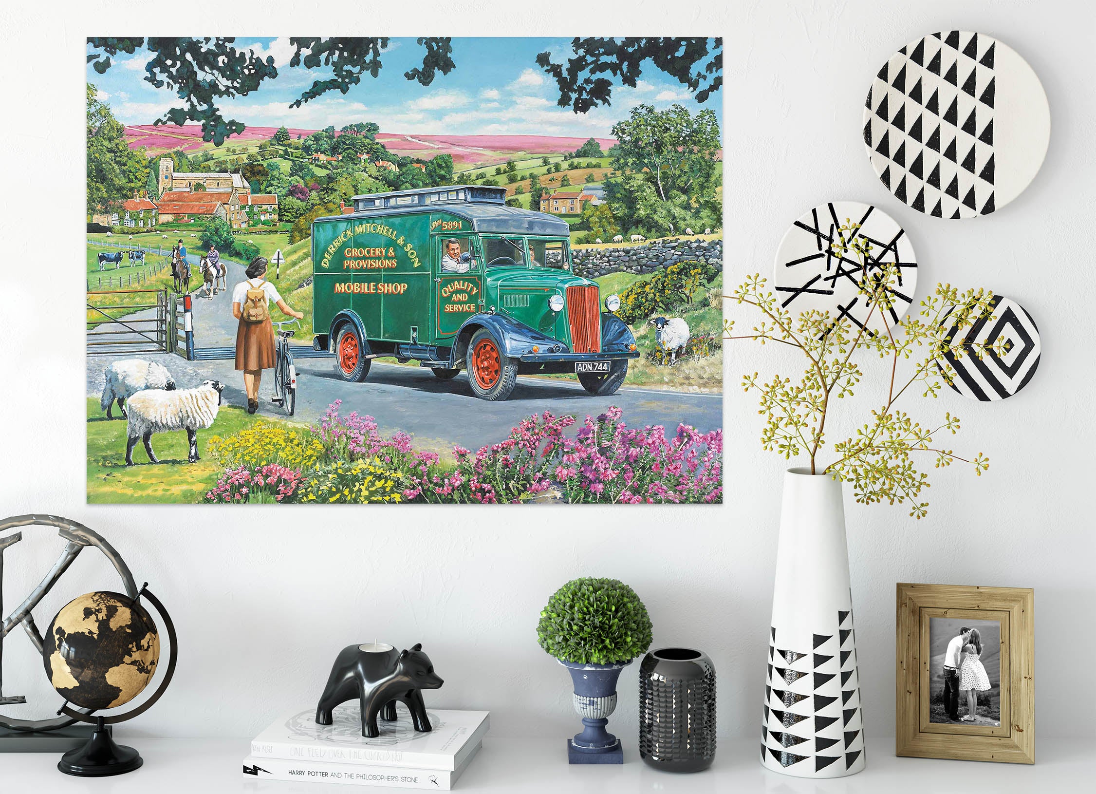 3D Over Hill And Dale 053 Trevor Mitchell Wall Sticker