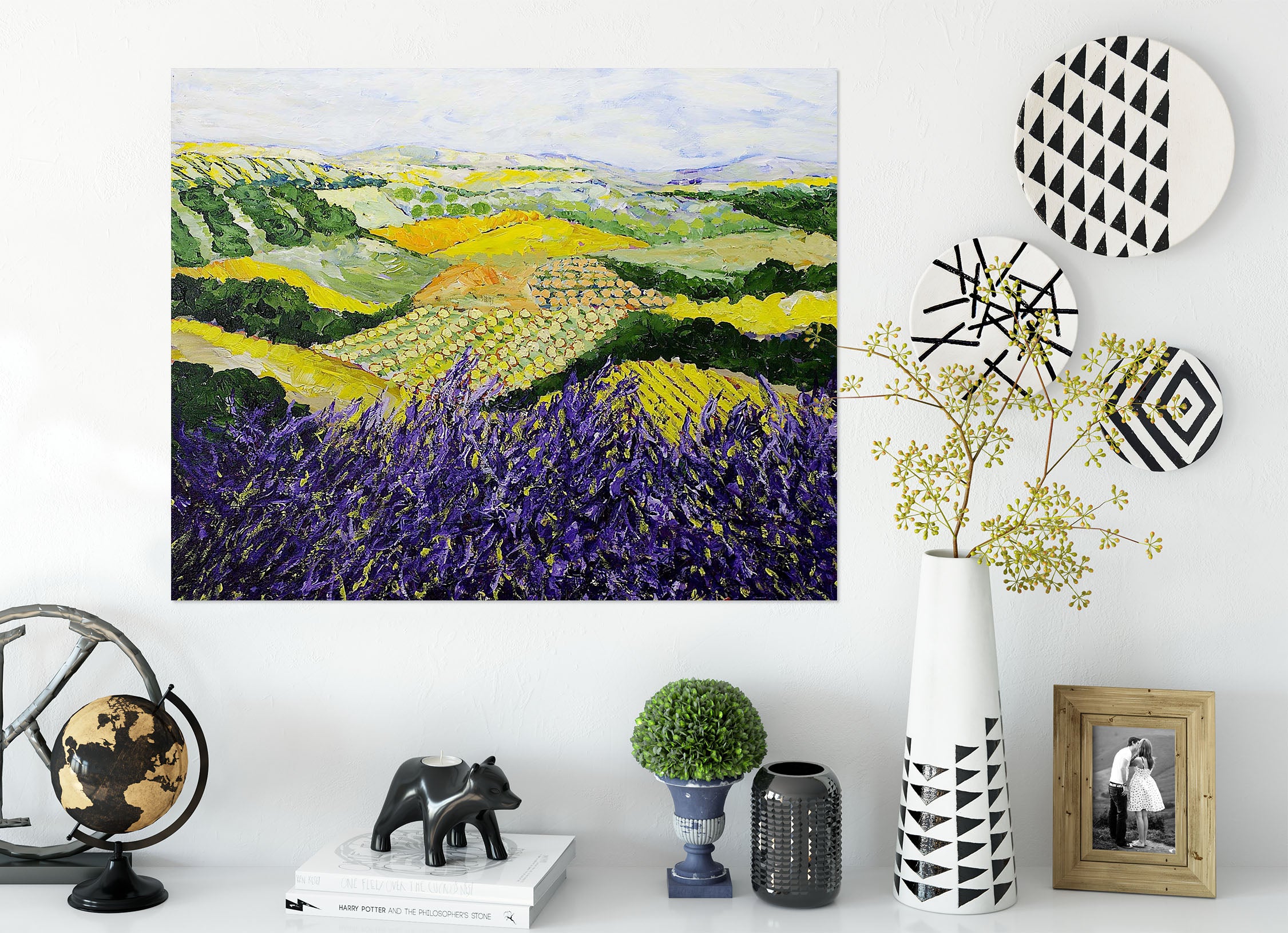 3D Garden Field 124 Allan P. Friedlander Wall Sticker