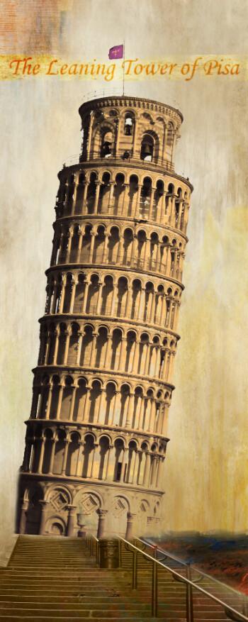 Leaning Tower Wallpaper AJ Wallpaper