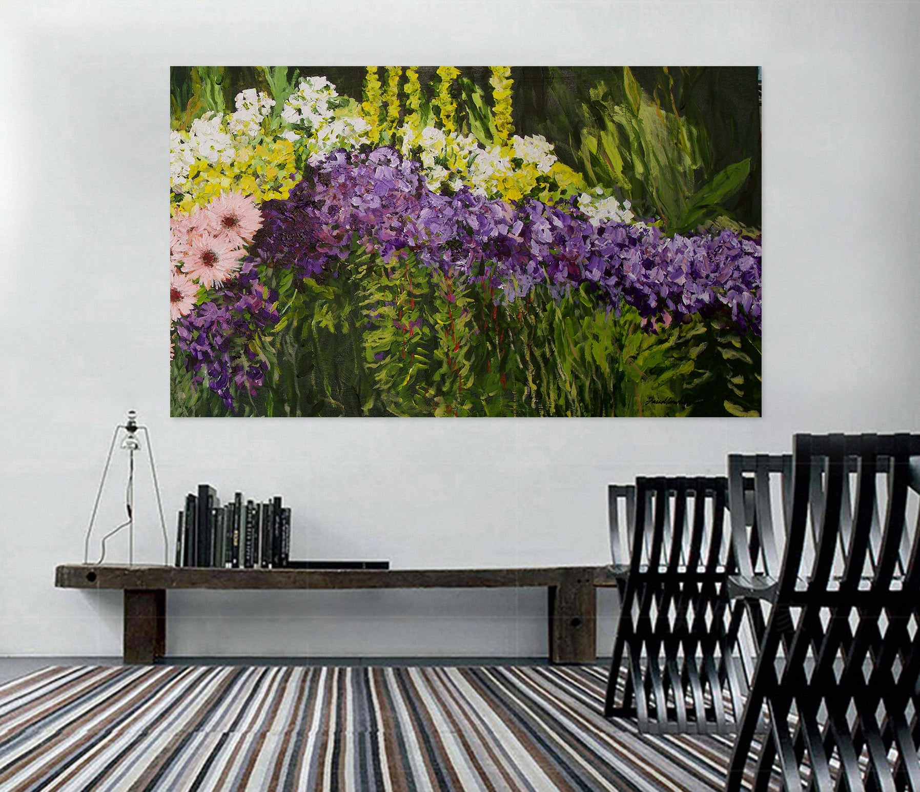 3D Flower Dance 218 Allan P. Friedlander Wall Sticker