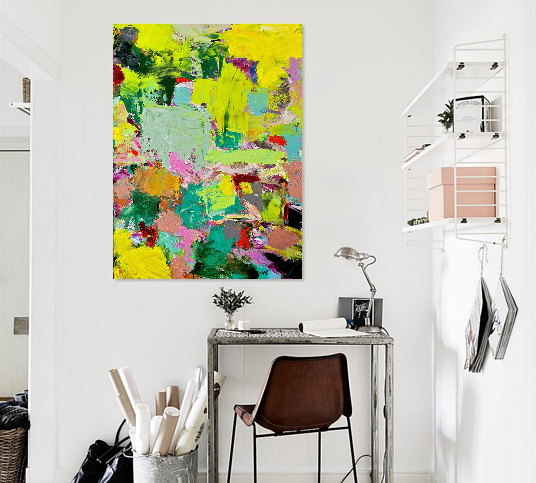 3D Light Rays 271 Allan P. Friedlander Wall Sticker