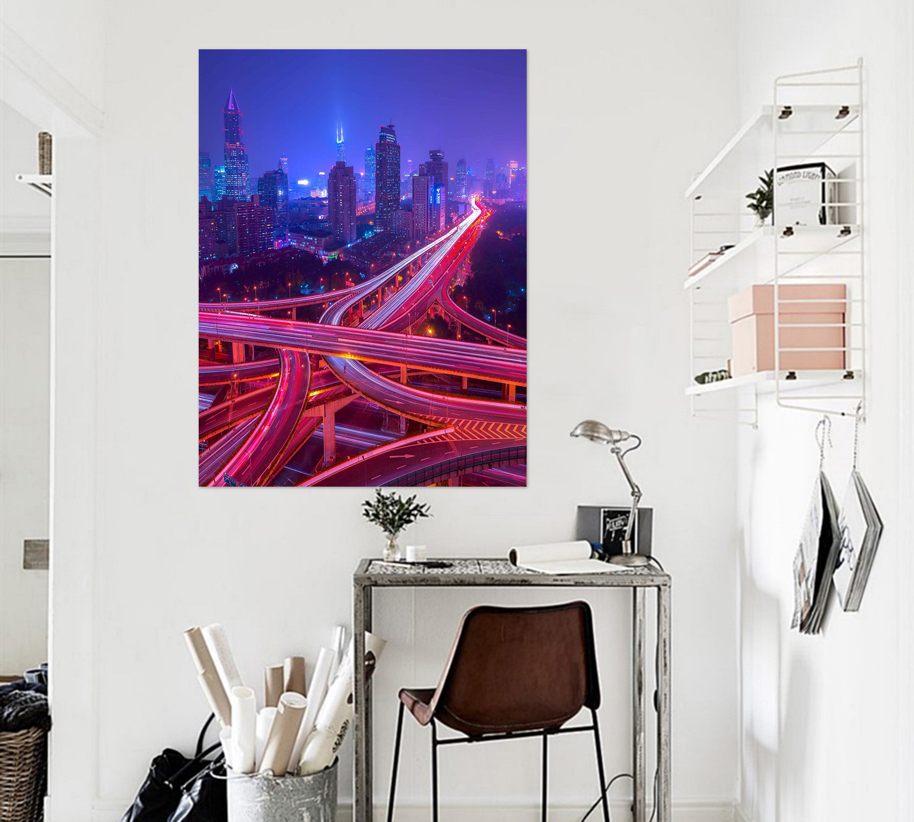 3D Transportation Hub 228 Marco Carmassi Wall Sticker