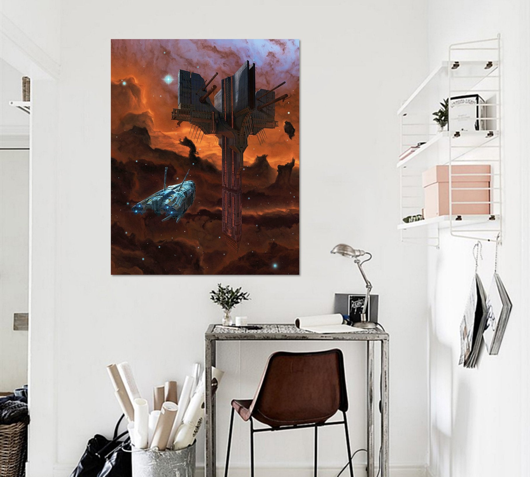 3D Alien Artifact 008 Vincent Hie Wall Sticker Wallpaper AJ Wallpaper 2