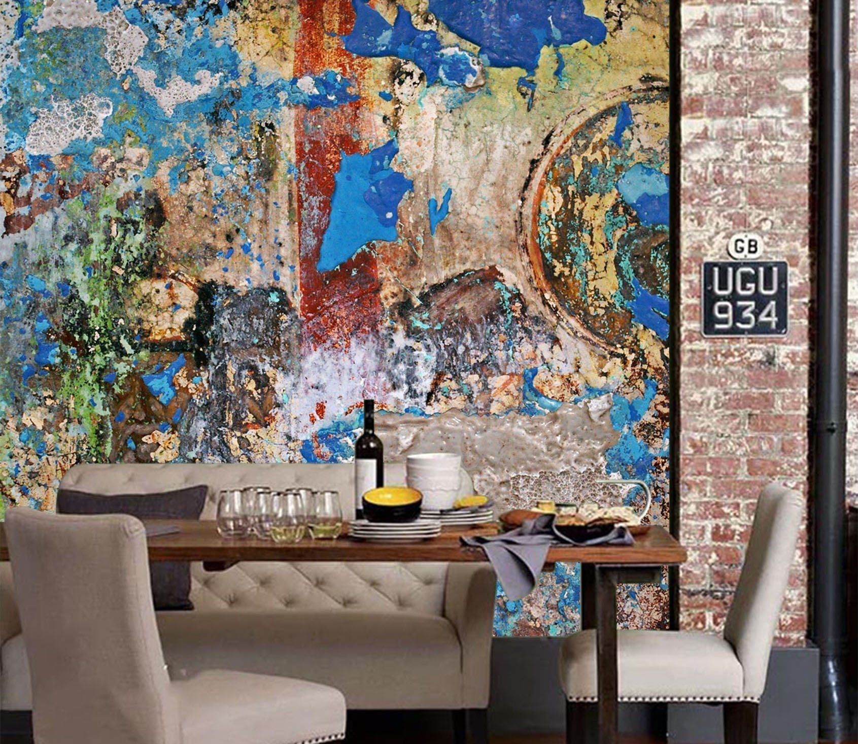 3D Color Spots 043 Wallpaper AJ Wallpaper