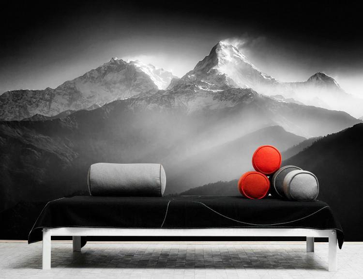 3D Vast Fog Mountain 24 Wallpaper AJ Wallpaper