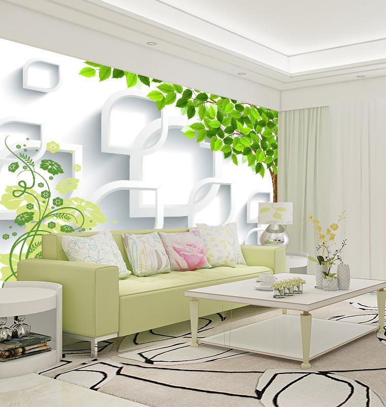 3D Green Tree Leaves 66 Wallpaper AJ Wallpaper