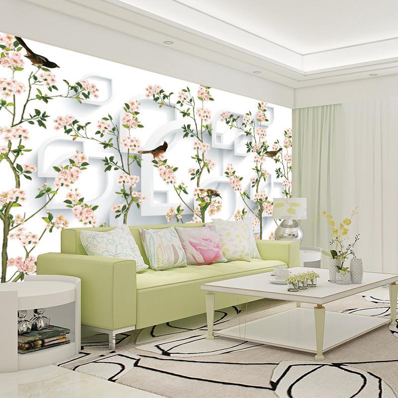 3D Pink Violet Flower 63 Wallpaper AJ Wallpaper