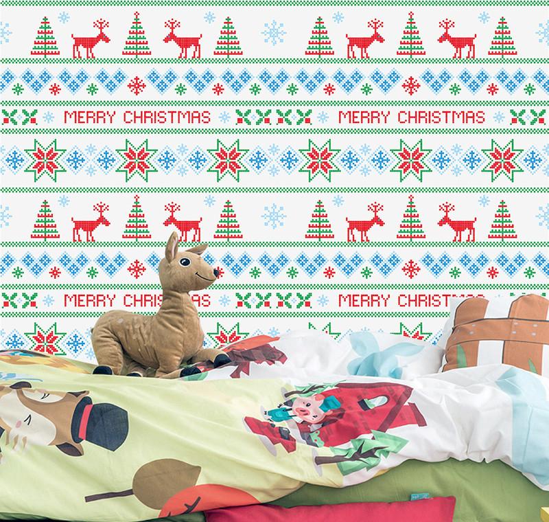 3D Christmas Deer And Tree 6 Wallpaper AJ Wallpaper