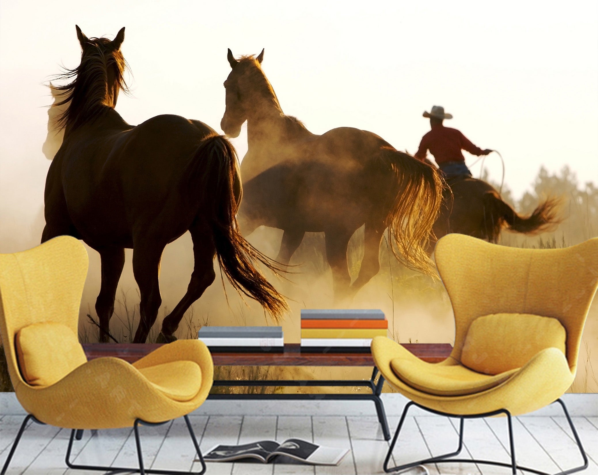 3D Horse Group 06 Wall Murals Wallpaper AJ Wallpaper 2