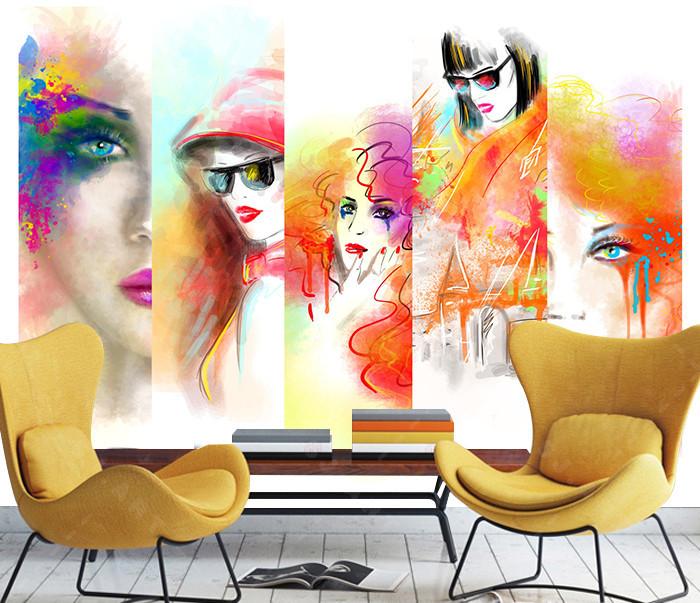 3D Fashion Woman 244 Wallpaper AJ Wallpaper