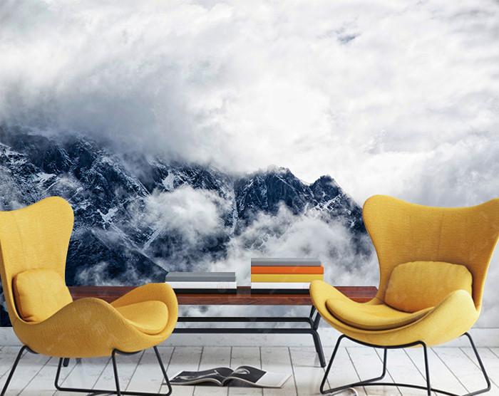 3D River Spray 033 Wallpaper AJ Wallpaper