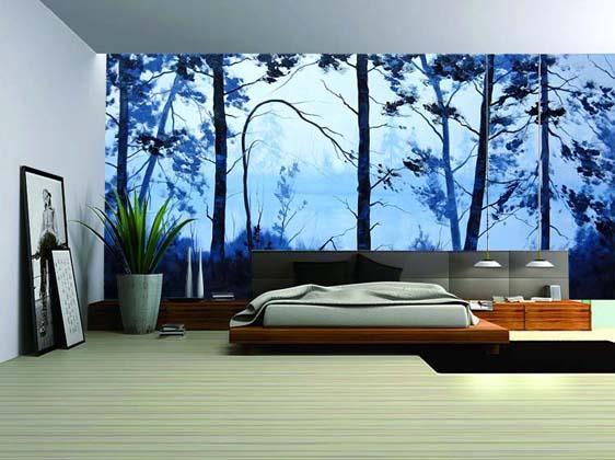 3D Night Woods 111 Wallpaper AJ Wallpaper