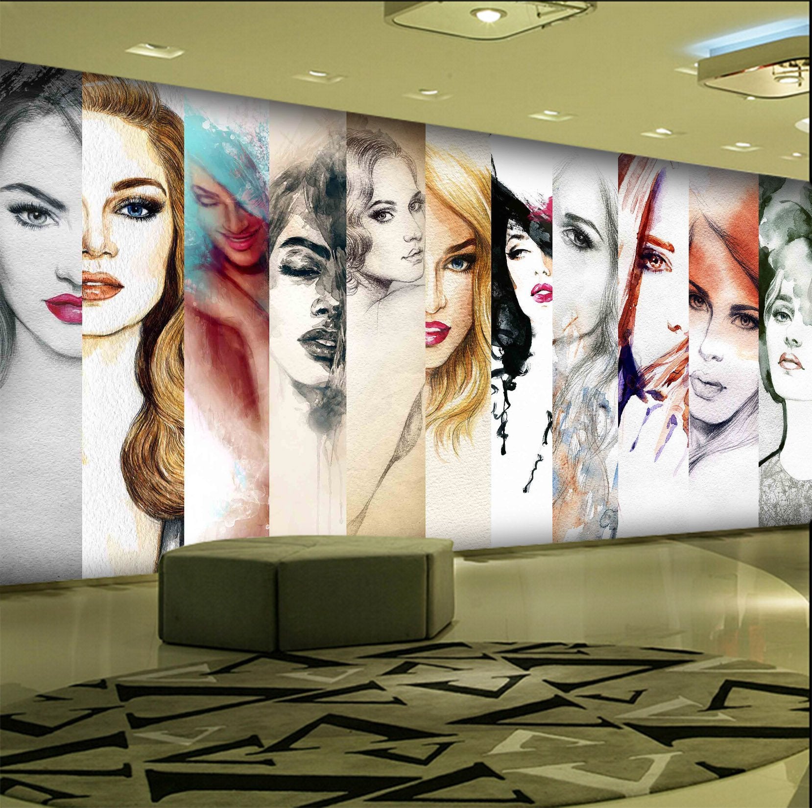 3D Various Women 631 Wallpaper AJ Wallpaper