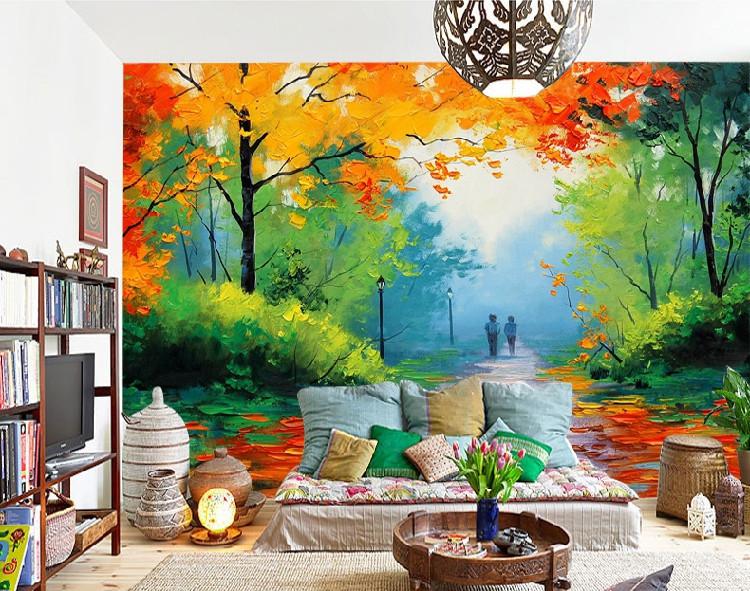 Roadside Scenery Wallpaper AJ Wallpaper