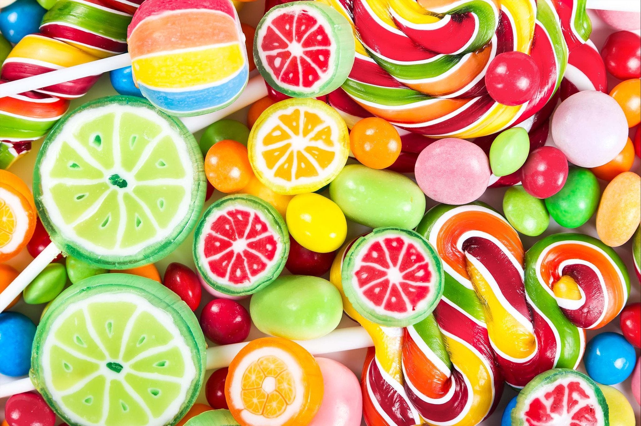 Colorful Delicious Candy Wallpaper AJ Wallpaper