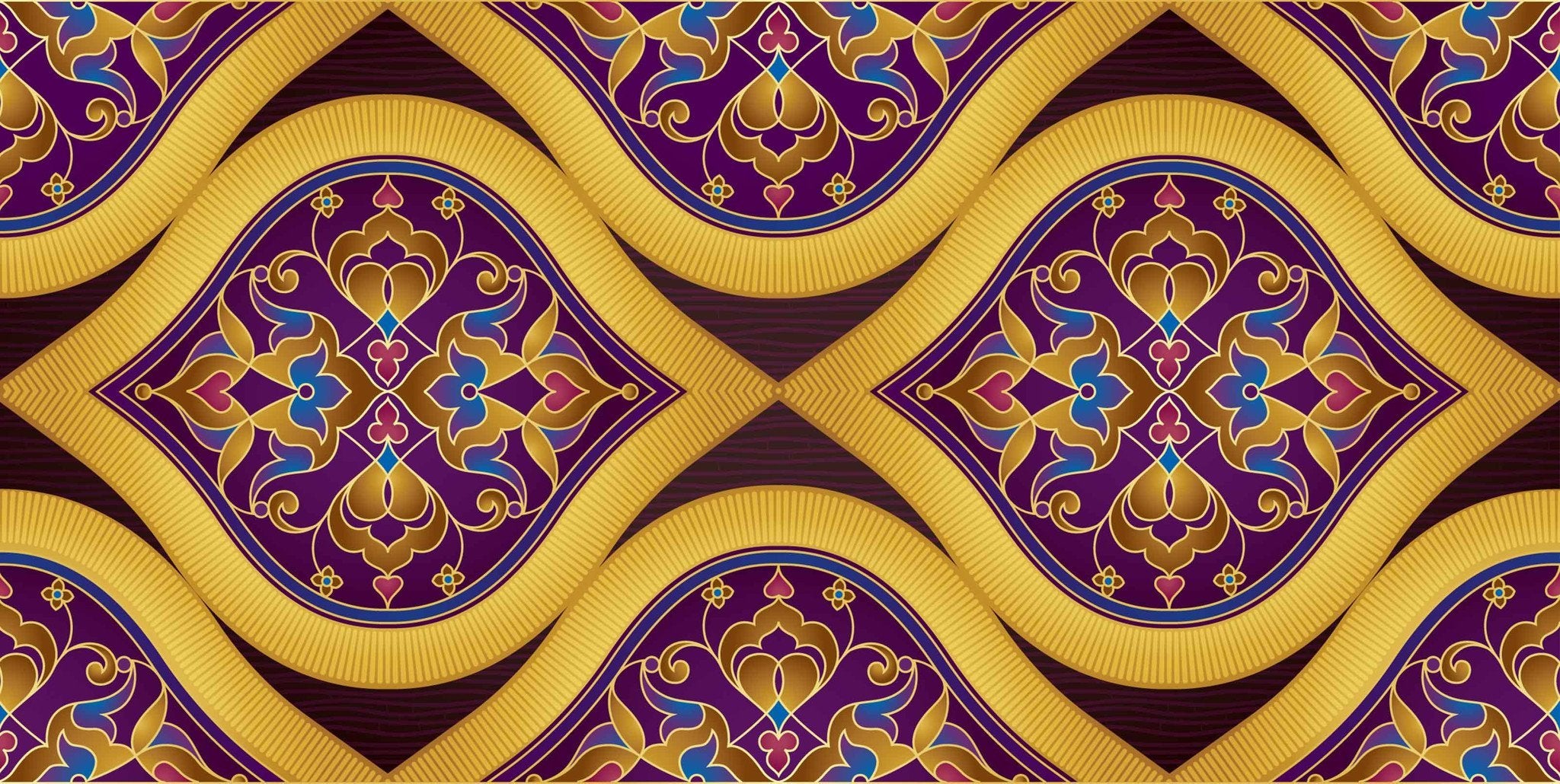 Unique Shape Patterns Wallpaper AJ Wallpaper