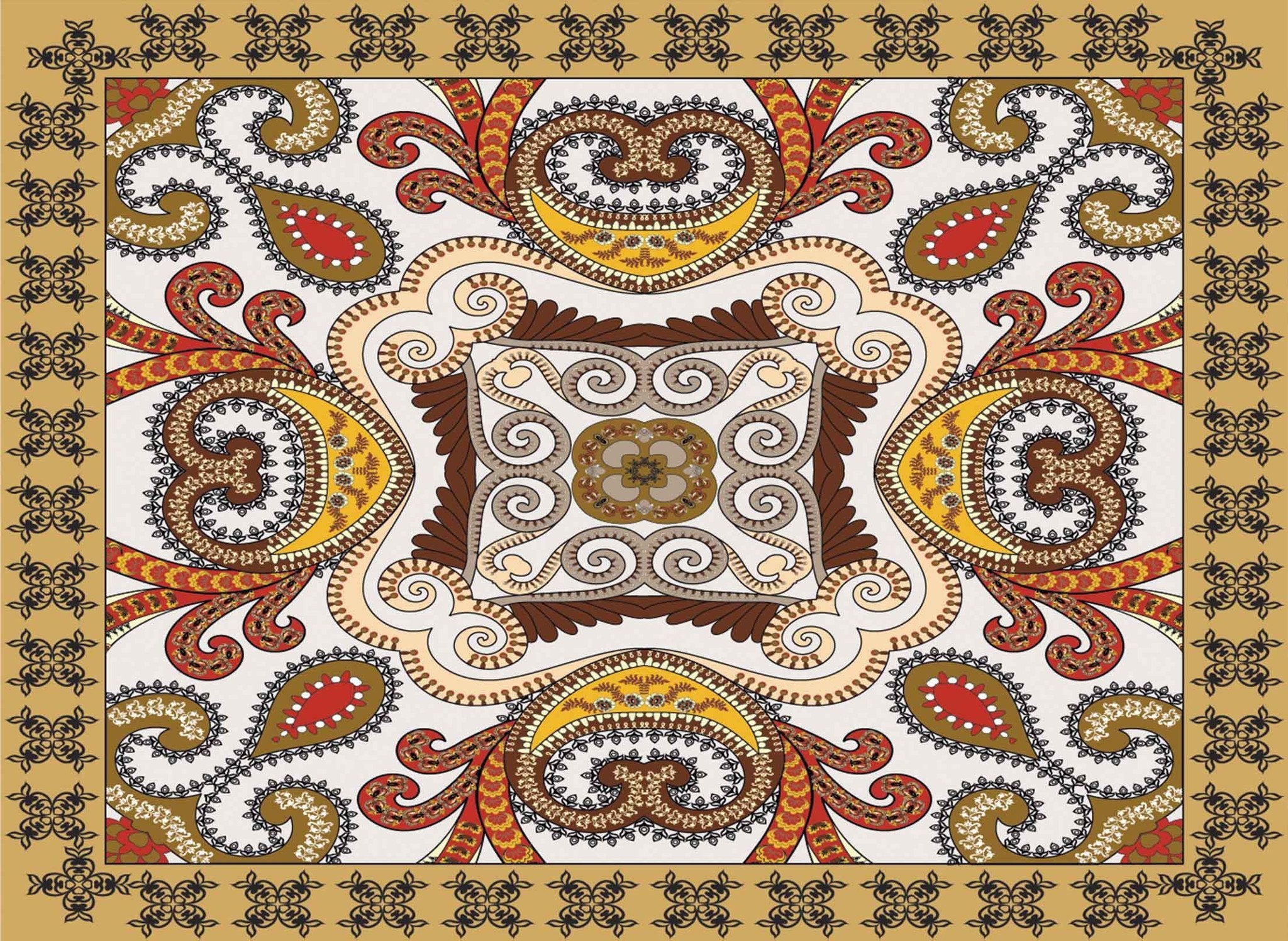 Vintage Metal Patterns Wallpaper AJ Wallpaper