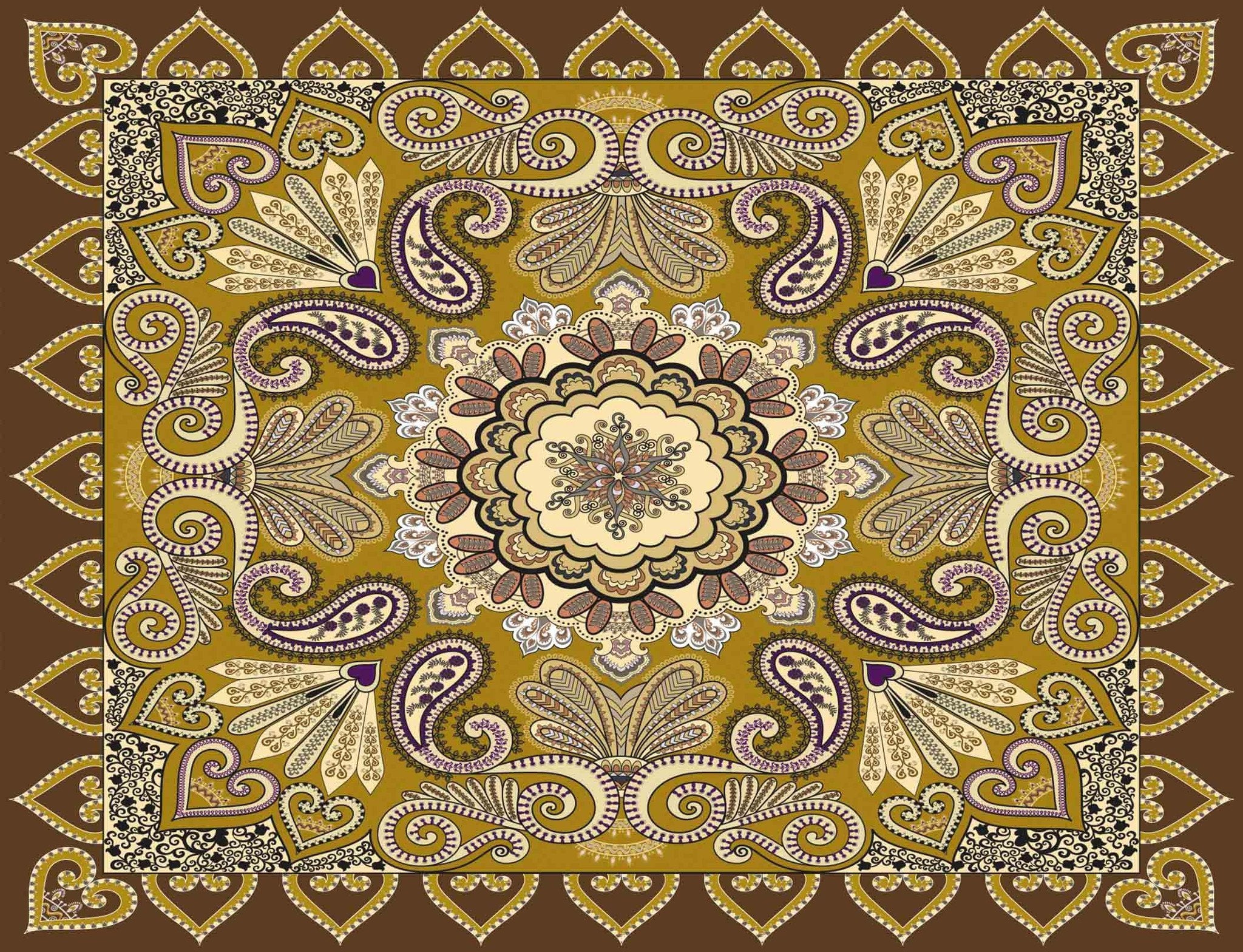 Retro Metal Patterns Wallpaper AJ Wallpaper