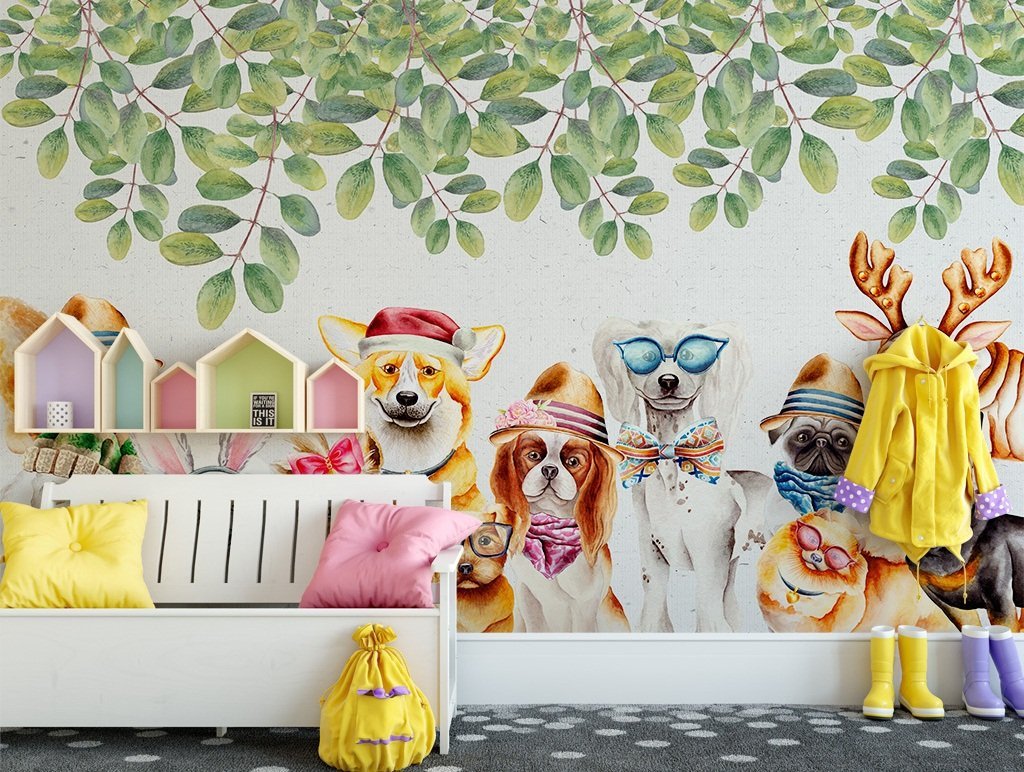 3D Dog Hat 171 Wallpaper AJ Wallpaper