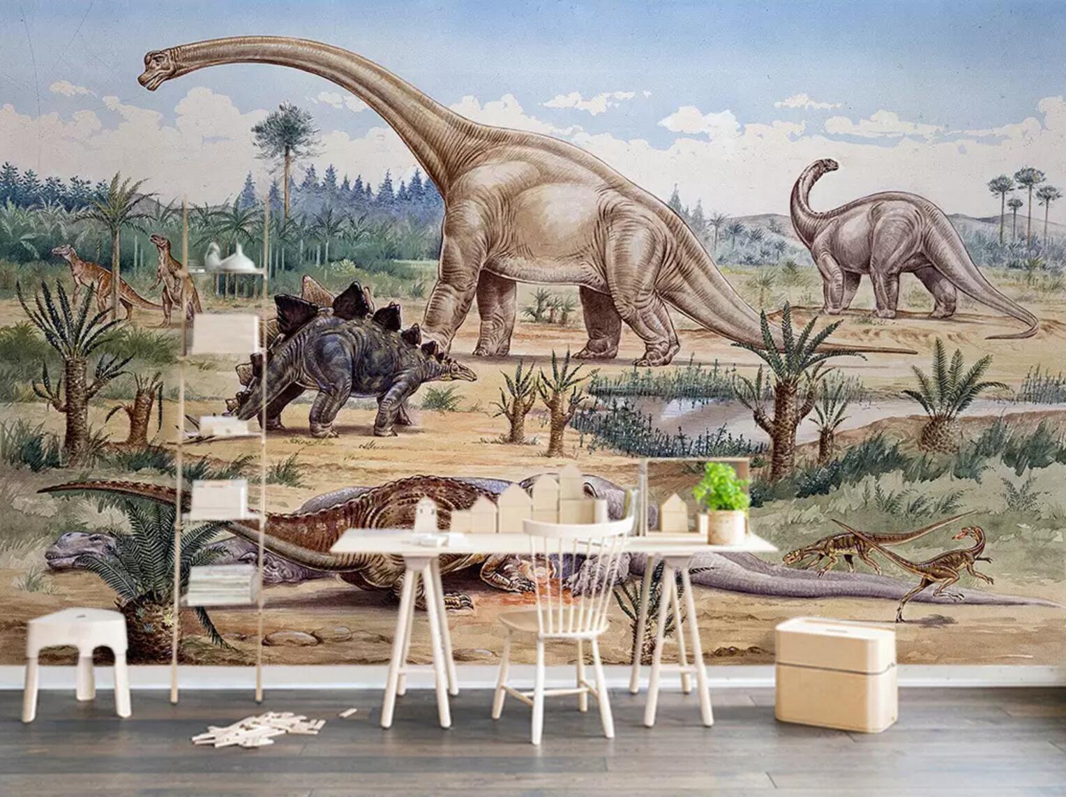 3D Long Necked Dragon 236 Wallpaper AJ Wallpaper