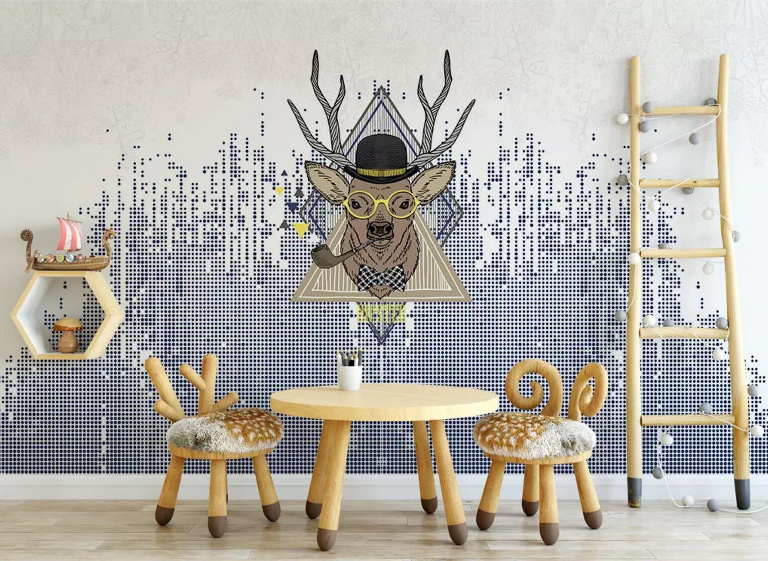 3D Deer Head Hat 125 Wallpaper AJ Wallpaper