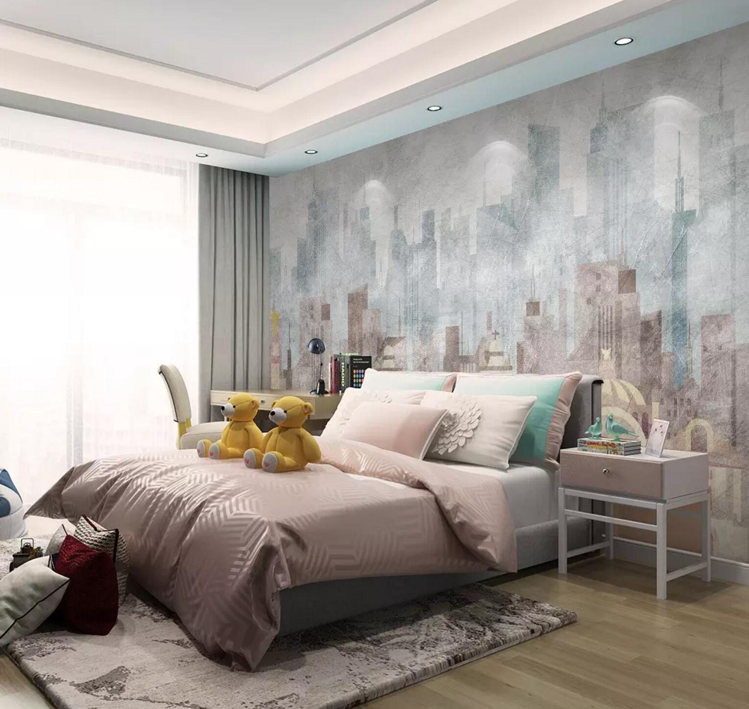 3D New York City WC714 Wall Murals