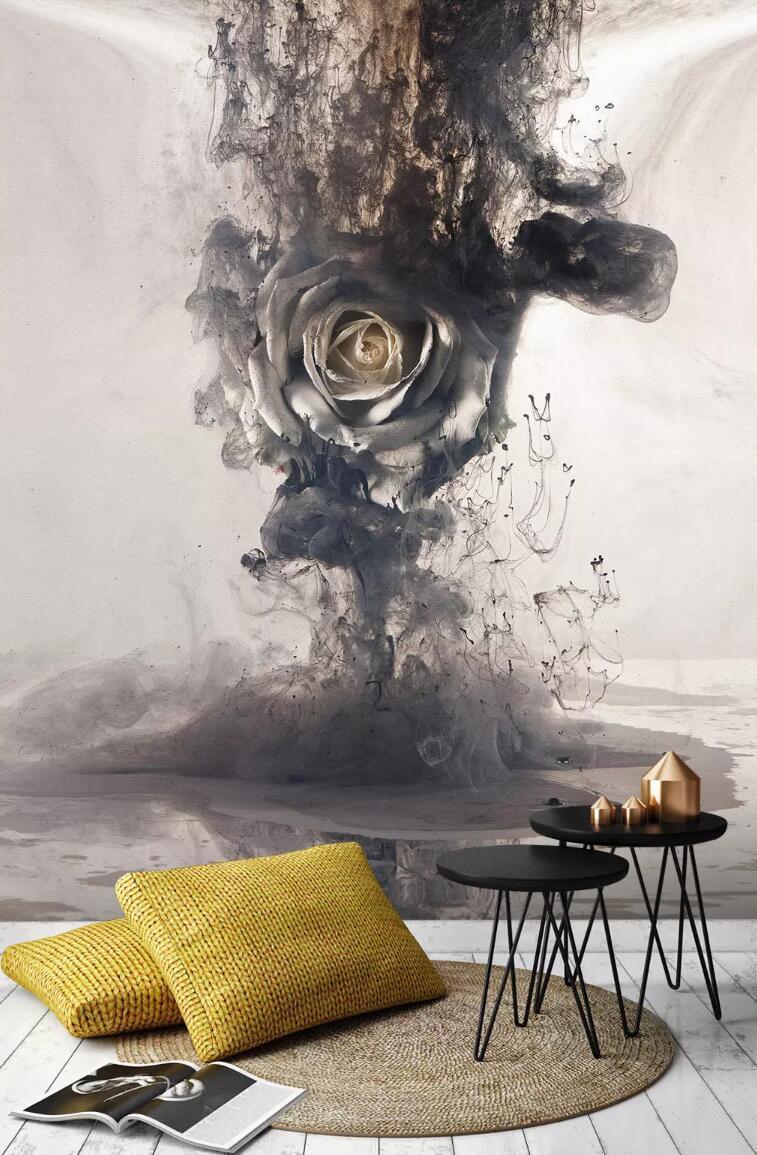 3D Flower Fog 489 Wallpaper AJ Wallpaper