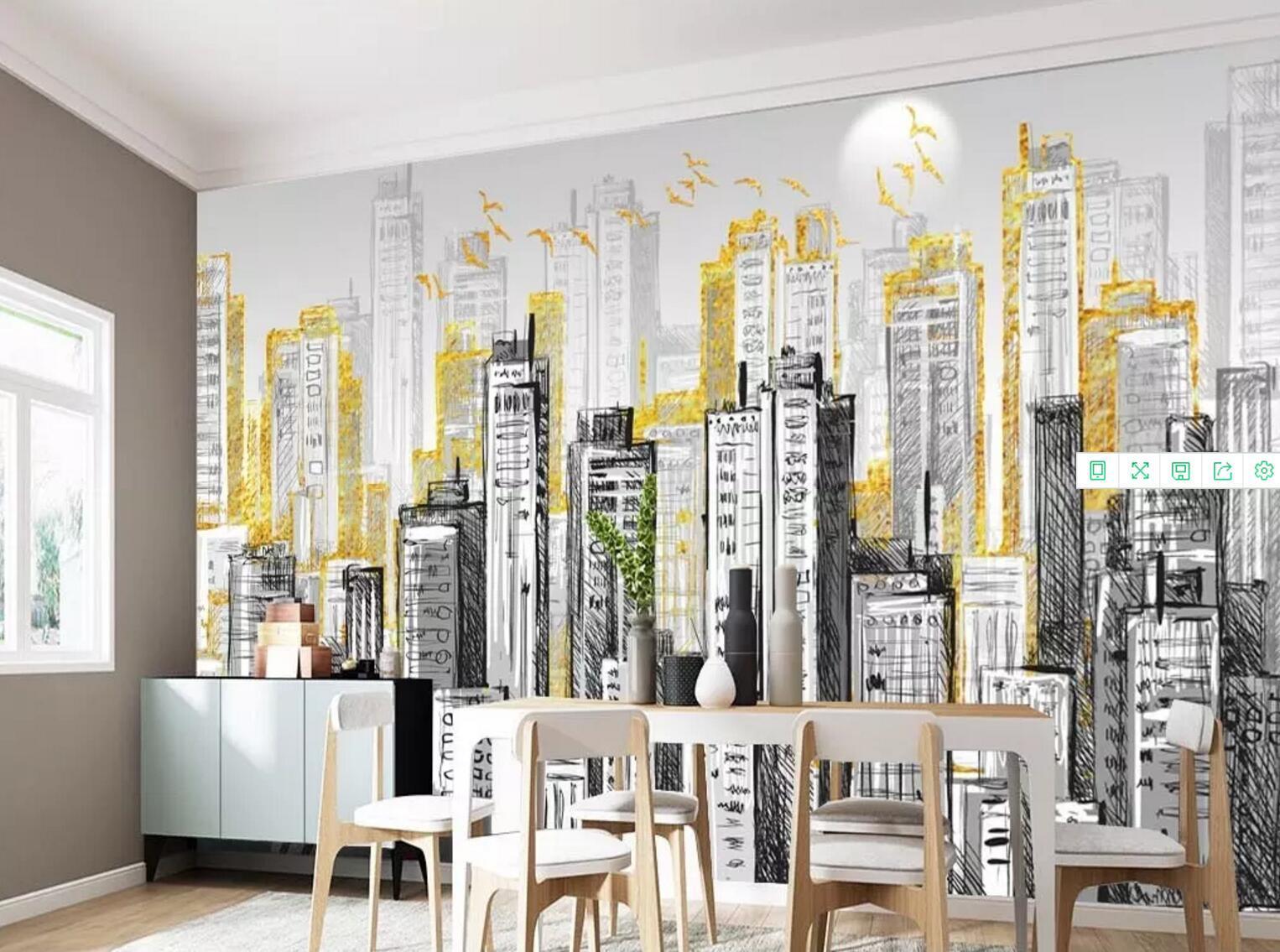 3D Graffiti City 402 Wallpaper AJ Wallpaper