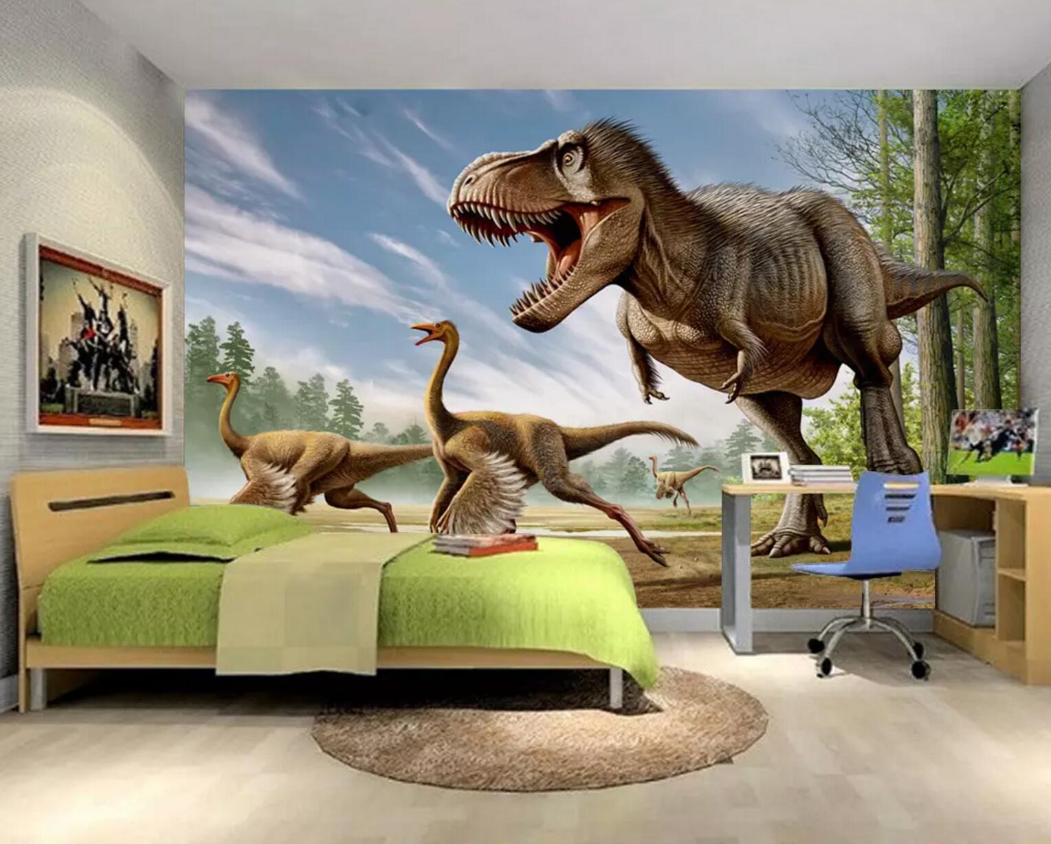3D Dinosaur Running 234 Wallpaper AJ Wallpaper