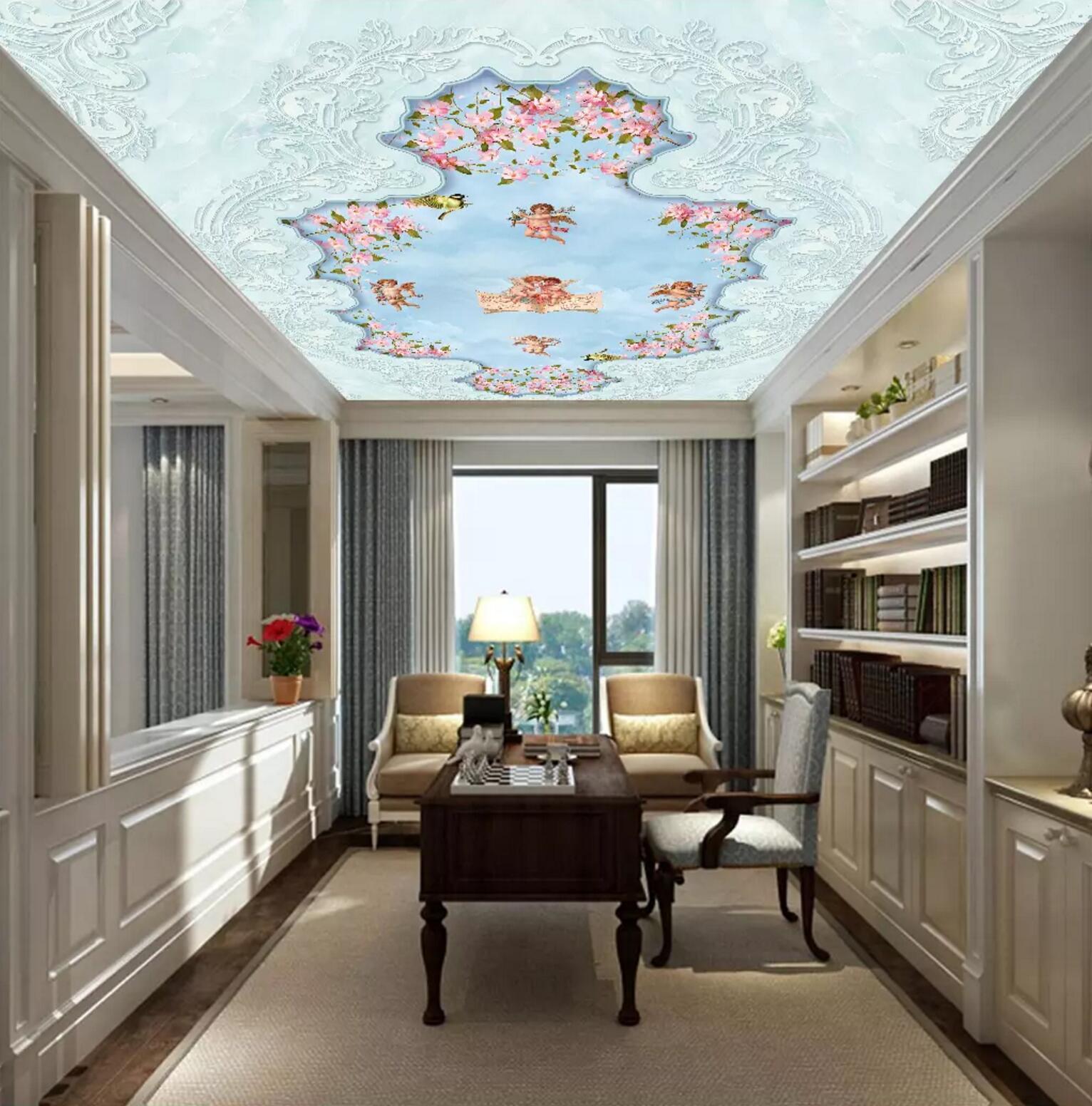 Flower Surround Child 009 Wallpaper AJ Wallpaper