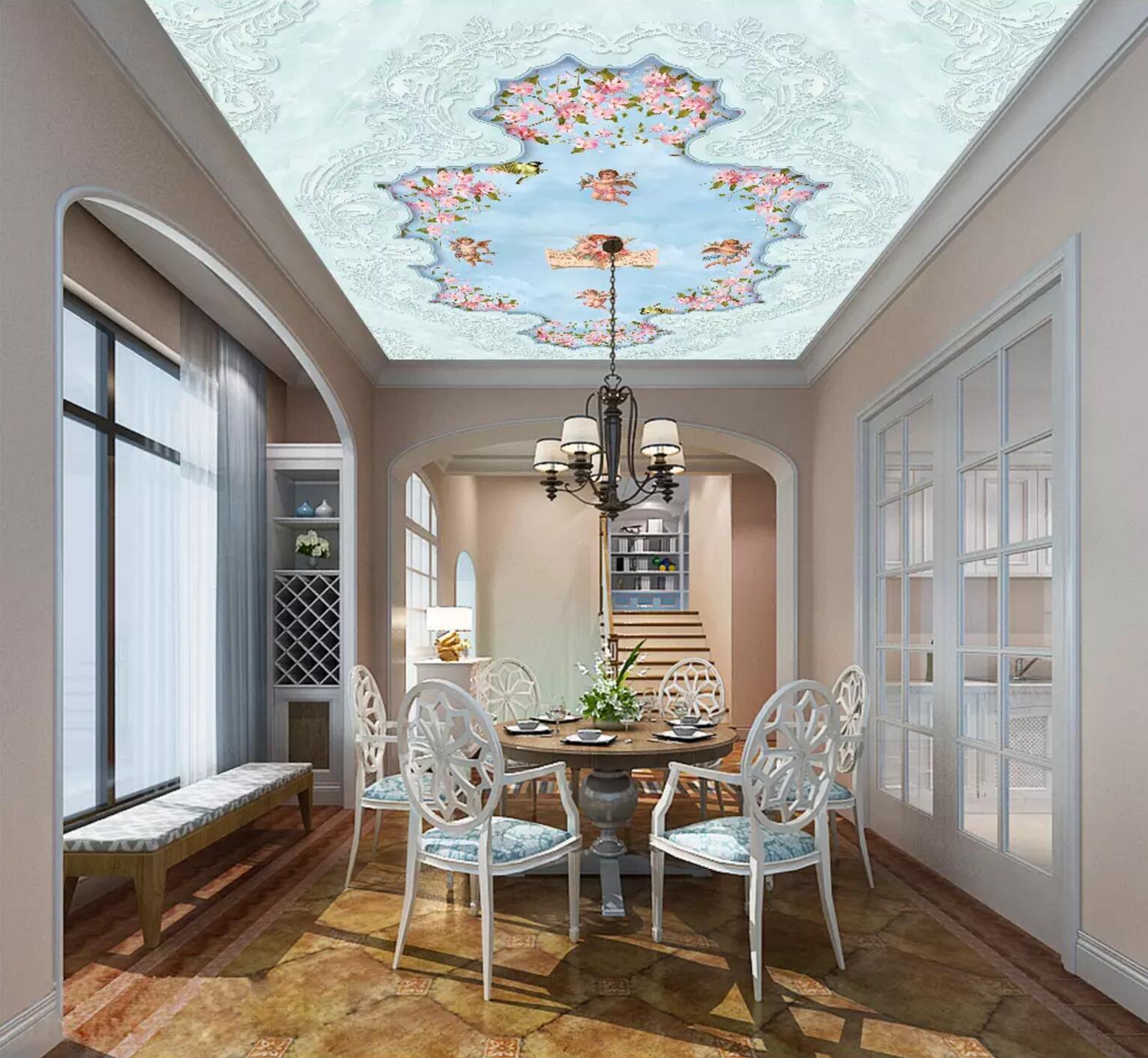 Flower Surround Child 009 Wallpaper AJ Wallpaper