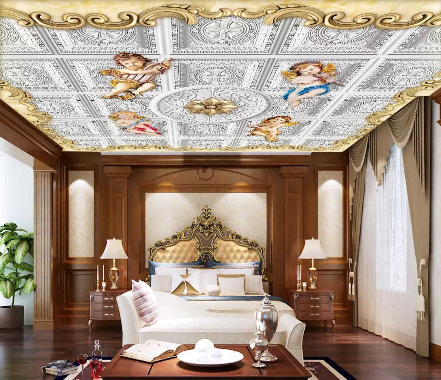 Little Angel Playing Music 036 Wallpaper AJ Wallpaper