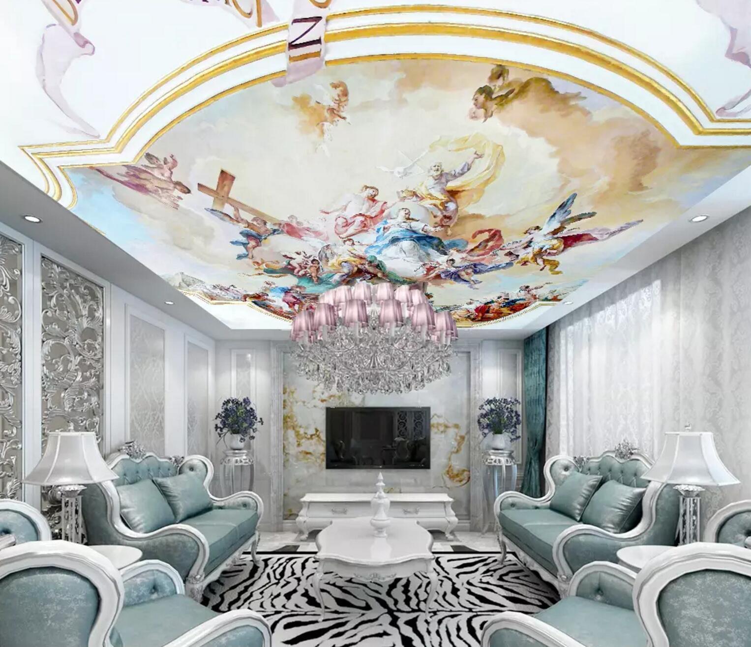 Wing Crown Cross 039 Wallpaper AJ Wallpaper