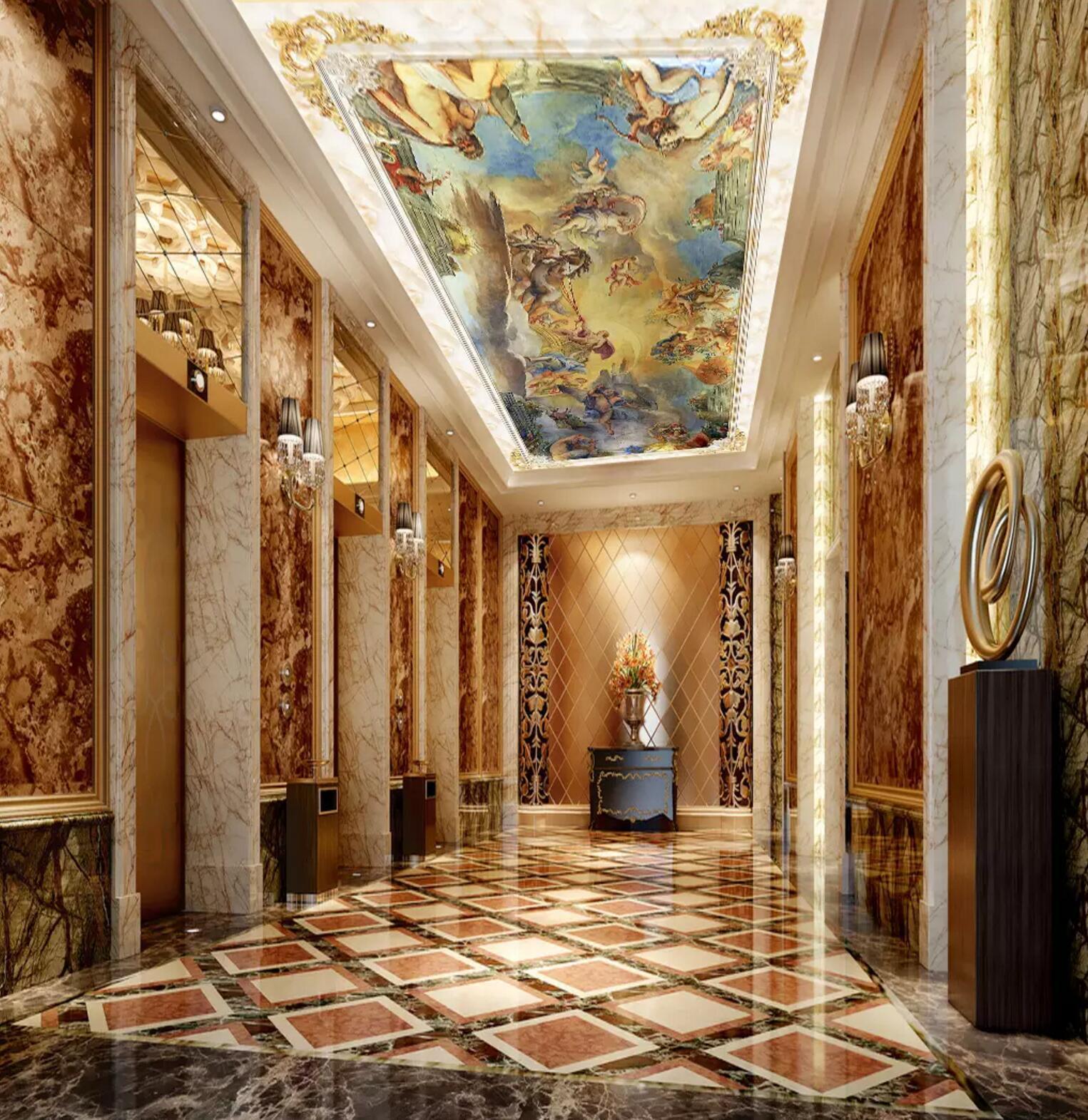 Running Horse Fighting 008 Wallpaper AJ Wallpaper