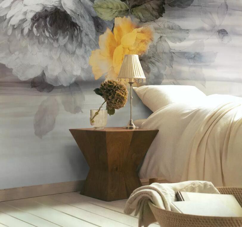 3D Elegant Peony Flowers 53 Wallpaper AJ Wallpaper