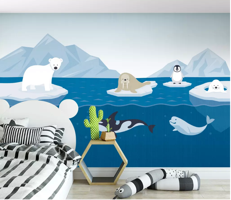 3D Sea Fish 2190 Wall Murals