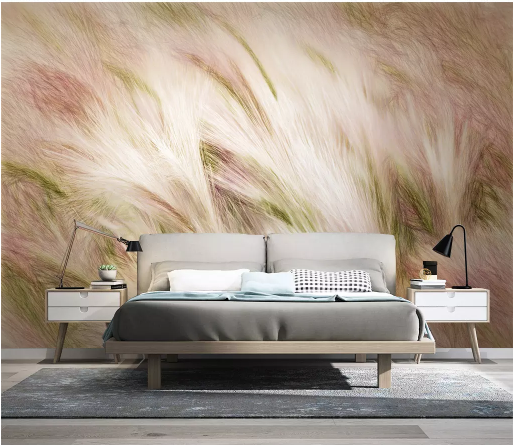 3D Golden Wheat Field 2139 Wall Murals