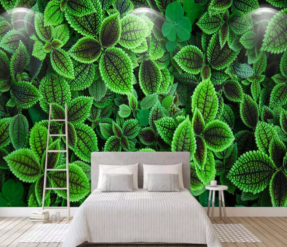 3D Acorn Leaf 1628 Wallpaper AJ Wallpaper 2