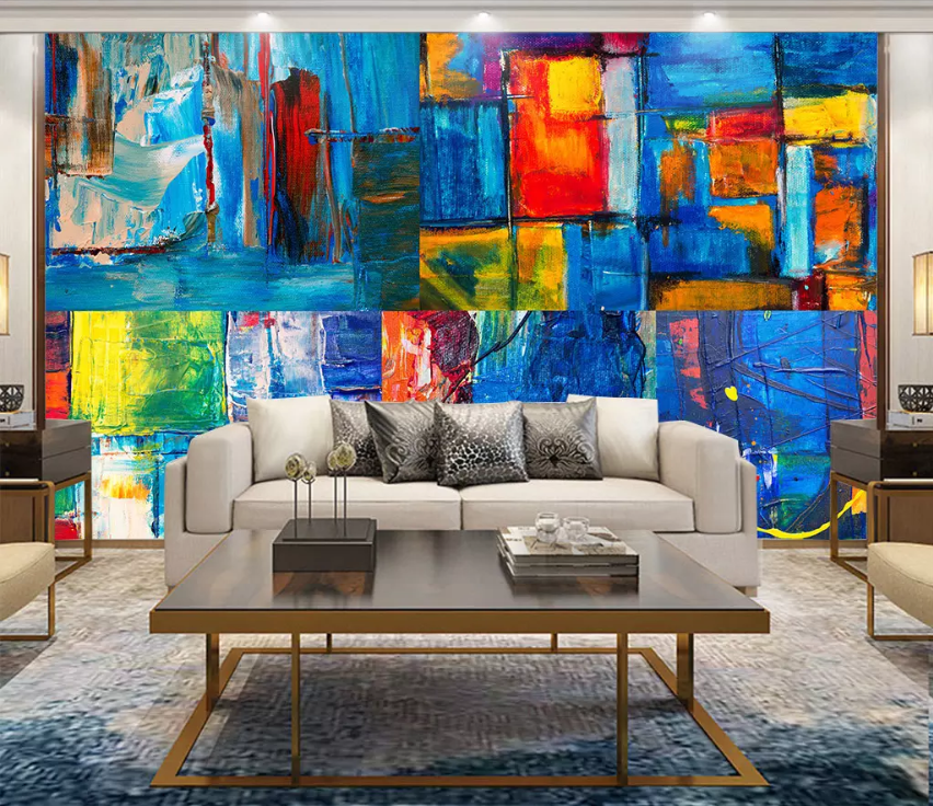 3D Color Pigment 1588 Wallpaper AJ Wallpaper 2