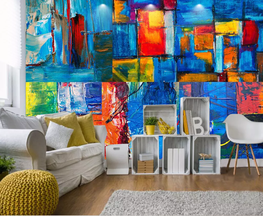 3D Color Pigment 1588 Wallpaper AJ Wallpaper 2