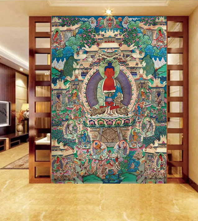 3D Tibetan Buddhism 1668 Wallpaper AJ Wallpaper