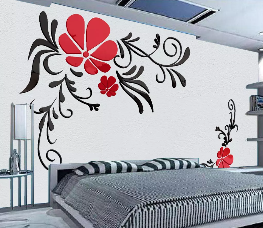 3D Diagonal Flower 1565 Wallpaper AJ Wallpaper 2